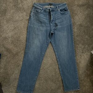 Ann Taylor Blue Straight Leg Jeans